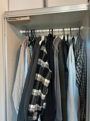 Complete IKEA PAX kledingkast 150x58x201 cm - afbeelding 7