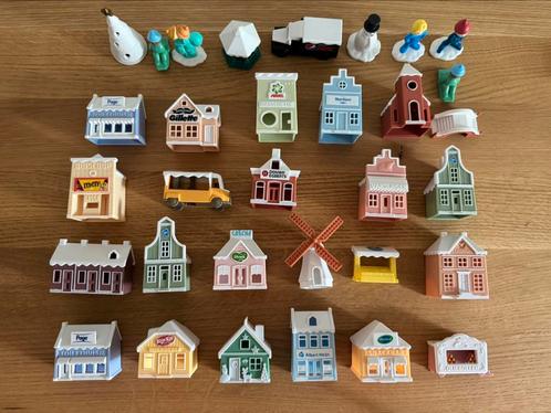 AH winterdorp huisjes en poppetjes, Verzamelen, Supermarktacties, Albert Heijn, Ophalen of Verzenden