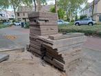 Betontegels 60x60 +- 8-10 m2 GRATIS, Tuin en Terras, Tegels en Klinkers, Gebruikt, Ophalen of Verzenden, 10 m² of meer, Beton