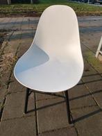 Witte polypropyleen stoel, Ophalen, Wit, Zo goed als nieuw, Metaal