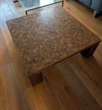 Vintage salontafel Rolf Middleboe voor Trankear 70s massief, Ophalen of Verzenden