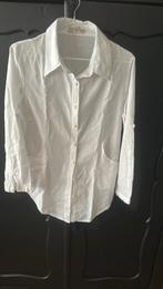 MOD witte blouse S, Kleding | Dames, Blouses en Tunieken, Ophalen of Verzenden, Zo goed als nieuw, Maat 36 (S), Wit