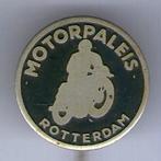 Motorpaleis Rotterdam zilverkleurig speldje ( G_101 ), Verzenden, Zo goed als nieuw, Transport, Speldje of Pin