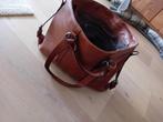 Leren dames shopper tas bruin nieuw met div vakken met rits, Nieuw, Shopper, Bruin, Ophalen