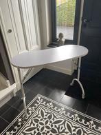 Inklapbare Manicure Tafel - Wit, Huis en Inrichting, Ophalen, 50 tot 100 cm, Zo goed als nieuw, Tafelblad