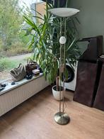 Staande Lamp met Leeslamp — DEZE WEEK WEG, Ophalen, Gebruikt, Metaal, 150 tot 200 cm
