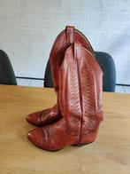 Sanders, vintage cowboy laarzen, maat 40, rood, Ophalen of Verzenden, Gedragen, Rood