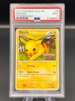 PSA 9 - Pikachu [Pokémon Day] #78 HeartGold & SoulSilver, Nieuw, Losse kaart, Verzenden