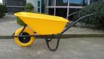 Kruiwagen geel met anti-lek wiel, Ophalen, Nieuw, Handmatig, Eenwielig