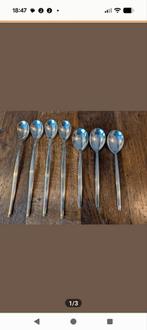 verzilverde lepeltjes in verschillende maten, Huis en Inrichting, Keuken | Bestek, Ophalen, Zo goed als nieuw, Overige materialen