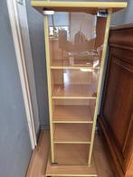 CD/DVD kast, Ophalen, Minder dan 50 cm, Eikenhout, Zo goed als nieuw