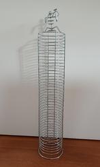 CD Rek man met viool chrome Vintage jaren 90, Ophalen of Verzenden, Zo goed als nieuw, Metaal, 25 tot 75 discs