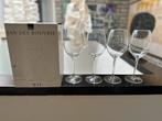 Leerdam 4 glazen Jan des Bouvrie witte wijn glazen 41clNIEUW, Glas of Glazen, Nieuw, Ophalen of Verzenden, Glas
