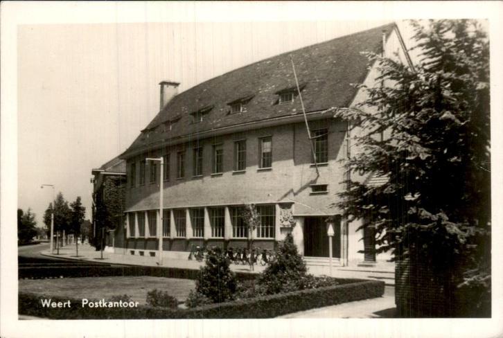 Weert  - Postkantoor, Verzamelen, Ansichtkaarten | Nederland, Gelopen, Limburg, Voor 1920, Ophalen of Verzenden