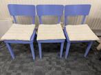 3 lila (eetkamer-) stoelen, Ophalen, Gebruikt, Overige kleuren, Drie