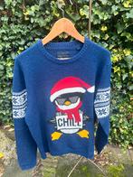 Leuke Kersttrui, Kleding | Heren, Ophalen of Verzenden, Zo goed als nieuw, Maat 56/58 (XL), Blauw