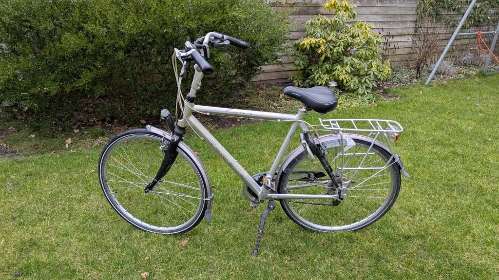 Gazelle Louisiana Lite Goldline, Fietsen en Brommers, Fietsen | Heren | Herenfietsen, Ophalen, Gebruikt, Versnellingen, 57 tot 61 cm