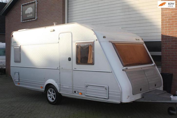 Kip 47SGB Garantie, 4 persoons, 1Ste Eigenaar, Frans Bed, Ka, Caravans en Kamperen, Caravans, Bedrijf, 1000 - 1250 kg, Kip