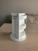 Draaibare sieradenhouder wit, Ophalen, Gebruikt