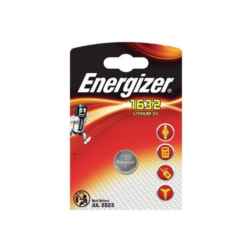 CR1632 Lithium batterij 3V 1-blister, Hobby en Vrije tijd, Overige Hobby en Vrije tijd, Nieuw, Ophalen of Verzenden