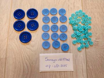 Blauwe Knopen Set - Patchwork Upgrade beschikbaar voor biedingen