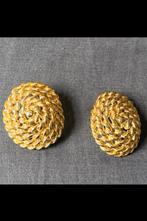 Jardin Majorelle YSL oorbellen, Sieraden, Tassen en Uiterlijk, Oorbellen, Ophalen of Verzenden, Zo goed als nieuw, Goud, Overige materialen