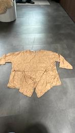Mango blouse – camel met borduursels – maat S, Bruin, ., Ophalen of Verzenden, Zo goed als nieuw