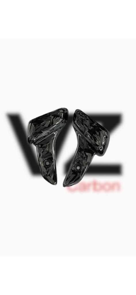 Vespa voetsteuntjes forged carbon, Motoren, Tuning en Styling, Ophalen of Verzenden