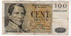 Belgie 100 Frank 1958 vf, Postzegels en Munten, Verzenden, Los biljet