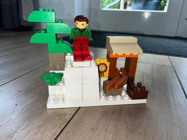 Leuke Duplo set met figuur, Kinderen en Baby's, Speelgoed | Duplo en Lego, Zo goed als nieuw, Duplo, Losse stenen, Ophalen of Verzenden