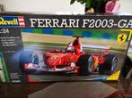 Revell 1:24 Ferrari F2003-GA, Hobby en Vrije tijd, Modelbouw | Auto's en Voertuigen, Revell, Gebruikt, Ophalen of Verzenden, Groter dan 1:32