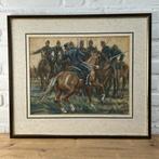 Origineel kunstwerk Napoleon Waterloo stijl - G. Westermann, Antiek en Kunst, Ophalen of Verzenden