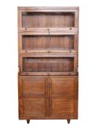 Antieke teakhouten kast met kleppen, Ophalen of Verzenden, Zo goed als nieuw