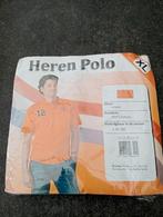 Oranje Heren Polo - Nieuw - Maat XL, Evora, Oranje, Ophalen of Verzenden, Maat 56/58 (XL)