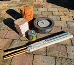 Zweedse fakkel, tuinfakkels, vuurpot met brandgelei, Tuin en Terras, Ophalen, Nieuw