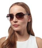 Calvin Klein zonnebril bruin licht montuur van metaal, Sieraden, Tassen en Uiterlijk, Zonnebrillen en Brillen | Dames, Overige merken