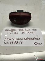 Peugeot 206 Sw 1.4 16v 2005 2500054   Alarmlichtschakelaar 4, Gebruikt, -, -, Ophalen of Verzenden