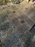 Gratis Grindtegels - 140 stuks, Tuin en Terras, Tegels en Klinkers, Ophalen, Gebruikt, 10 m² of meer, Grind