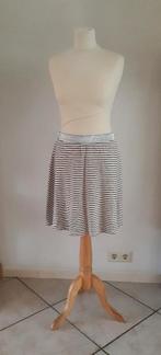 Gestreepte rok, Maat 38/40 (M), Beige, Ophalen of Verzenden, Gedragen