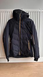 Roxy Verwarmde Ski Jas S – Donkerblauw/Goud, Kleding | Dames, Ophalen of Verzenden, Zo goed als nieuw, Blauw