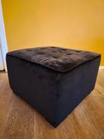 Zwarte poef, Huis en Inrichting, Banken | Voetenbanken en Poefen, Ophalen
