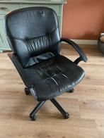 Ikea bureaustoel met vloerbeschermer, Ophalen, Gebruikt, Zwart, Bureaustoel