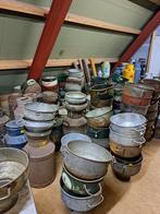 Teems ijzeren melkzeef industrieel Retro, Antiek en Kunst, Curiosa en Brocante, Ophalen