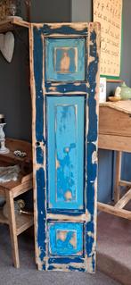 Oud paneel, 190x49cm, dubbelzijdig kleur, Ophalen