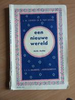 Boekje 'Een nieuwe wereld' derde deeltje -1956 - Malmberg Ve, Antiek en Kunst, Verzenden