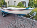 Polyester boot + 8pk 4takt + kanteltrailer, Watersport en Boten, Ophalen, Zo goed als nieuw, Minder dan 15 m²