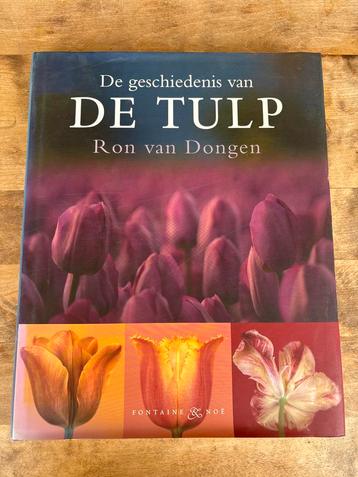 De Geschiedenis van de Tulp - Ron van Dongen koffietafelboek beschikbaar voor biedingen