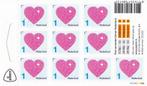 10x Liefde – NVPH V3299 – Plaatnummer W2W2W2W2, Postzegels en Munten, Postzegels | Nederland, Verzenden, Na 1940, Postfris