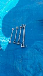 Rvs wand-spanners  voor watersport of andere toepassingen., Watersport en Boten, Ophalen of Verzenden, Nieuw, Toebehoren, 15 tot 30 m²
