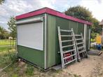 Nette schaftkeet/bouwkeet 3x6,5m, Doe-het-zelf en Verbouw, Ophalen, Gebruikt
